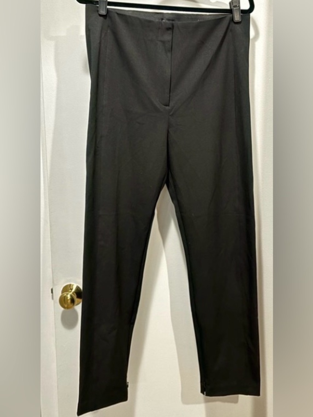 Ann Taylor Black Straight-Leg Dress Pants The Audrey Size 12